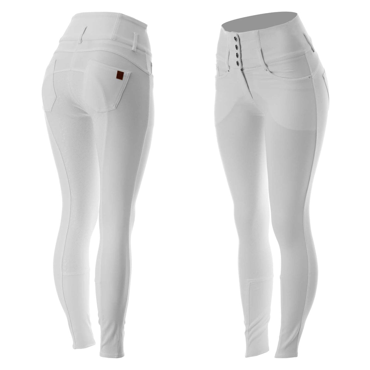 Horze Tara Womens High Waist Silicone Full Seat Breeches image #1