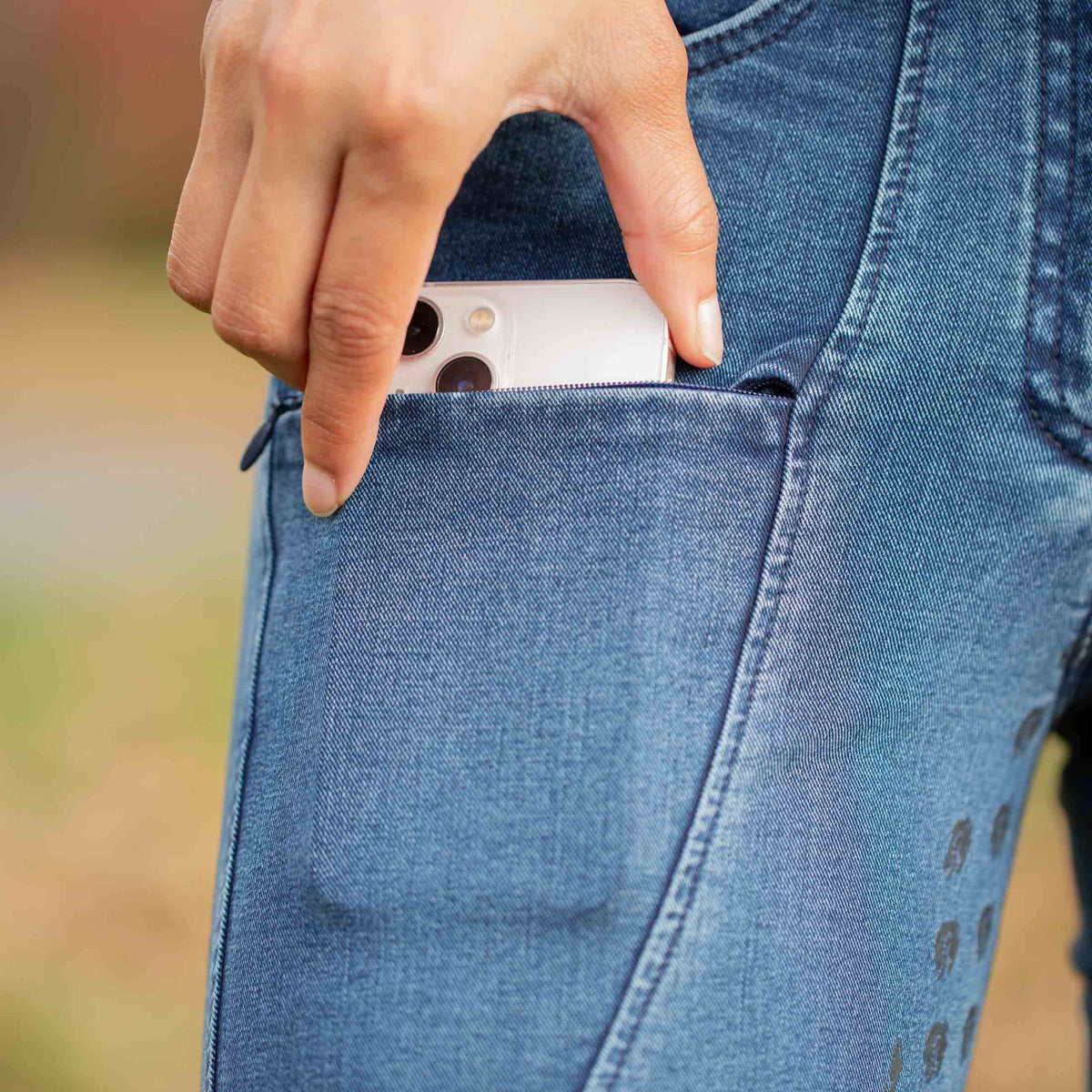 Equinavia Helena Womens Denim Full Seat Breeches image #8