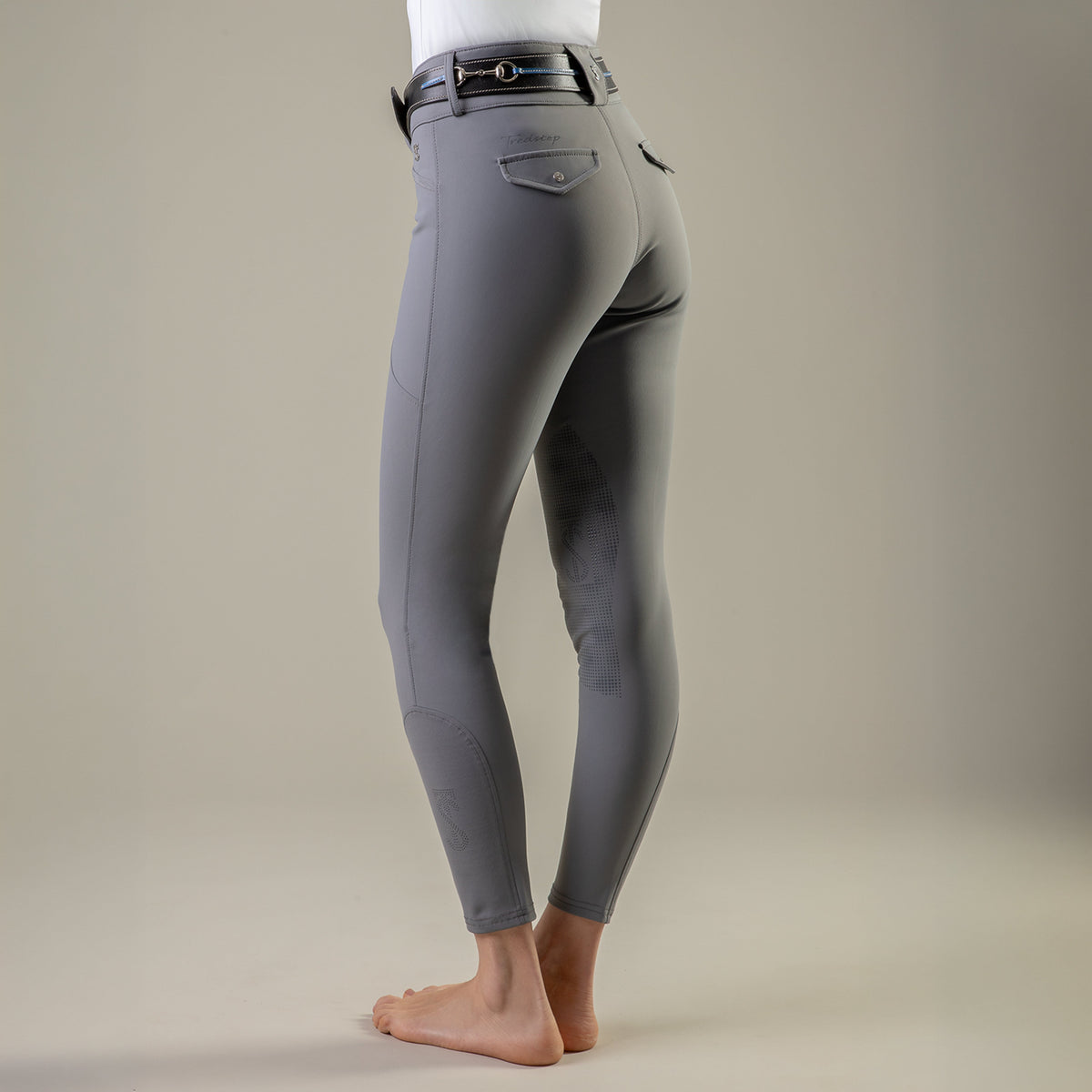 Tredstep Ireland Trace Compression Womens Knee Patch Breeches image #5
