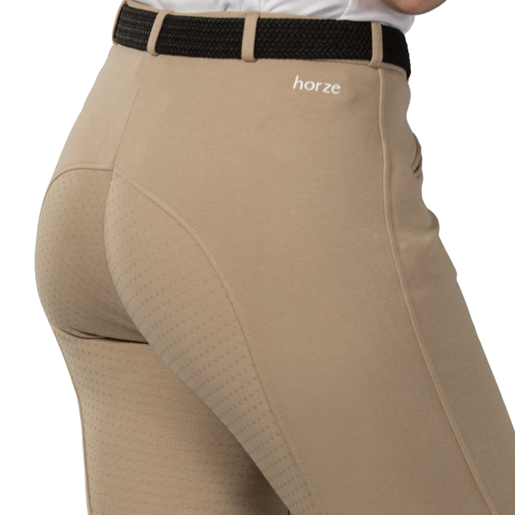 Horze Active Womens Silicone Full Seat Breeches image #6