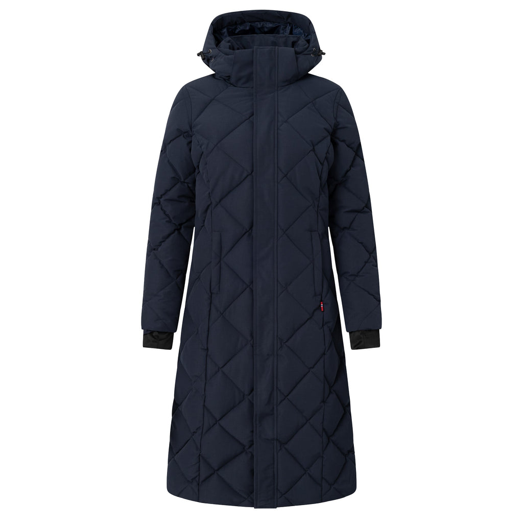B Vertigo Gem Womens Waxed Padded Long Coat image #1