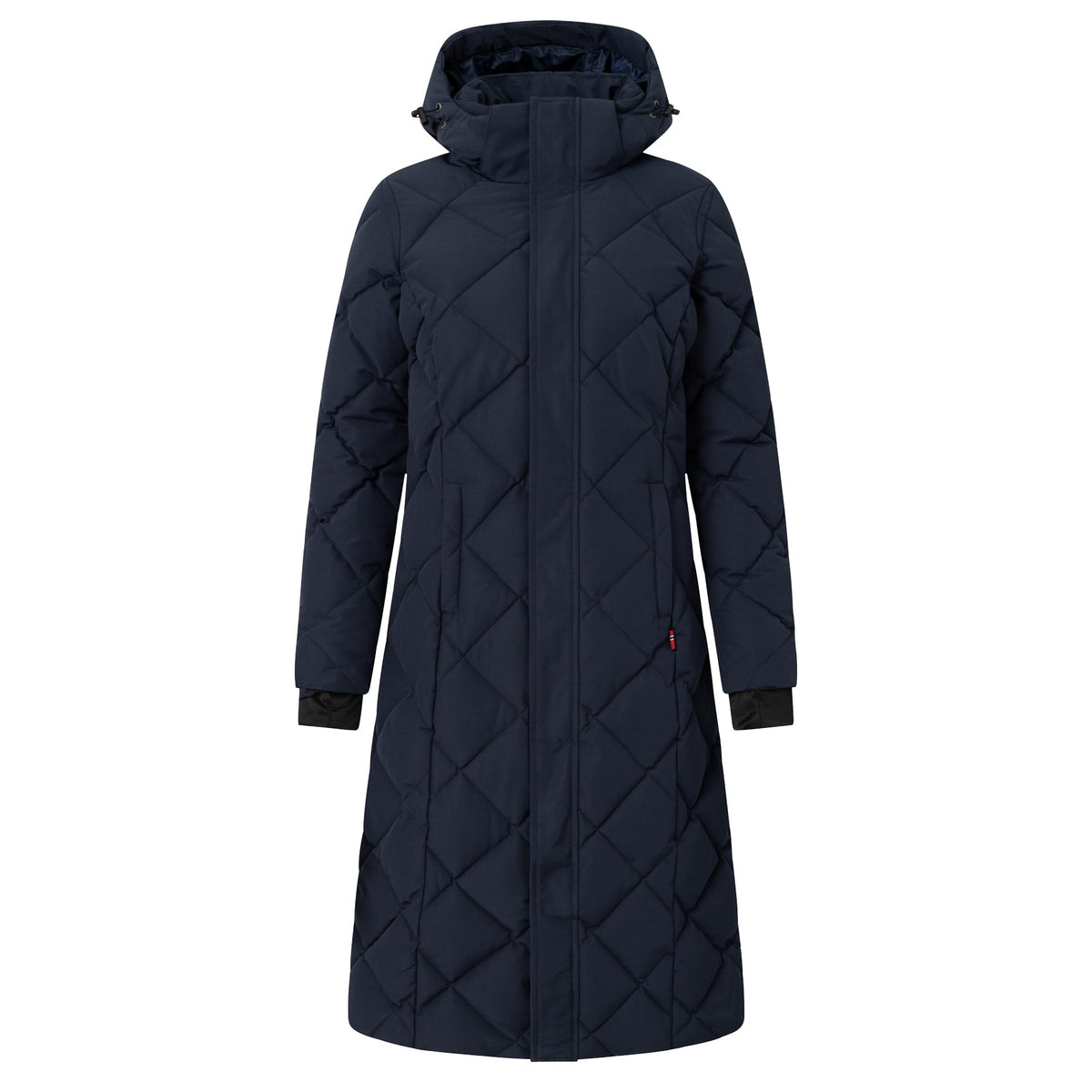 B Vertigo Gem Womens Waxed Padded Long Coat image #1