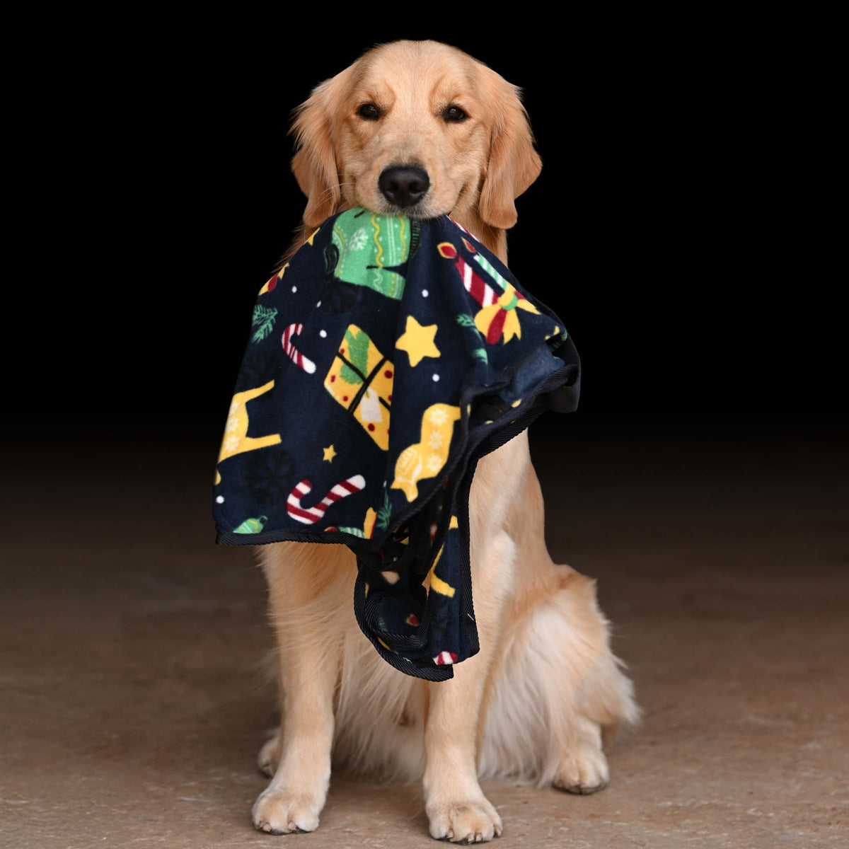 Horze Santa Dog Fleece Coat image #8