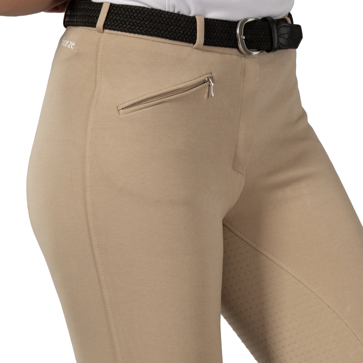 Horze Active Womens Silicone Full Seat Breeches image #5