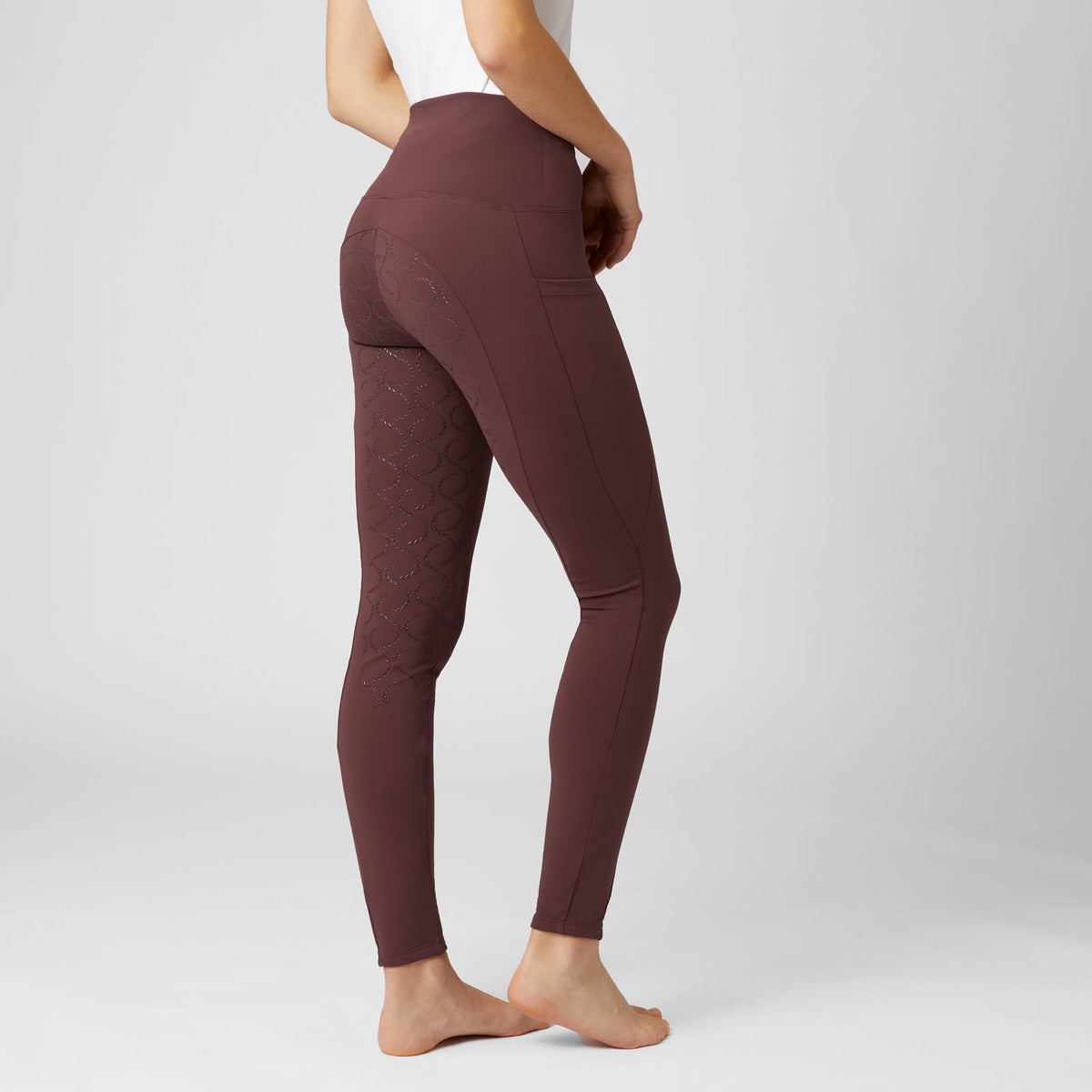Horze Gillian Womens Silicone Full Seat Tights image #9