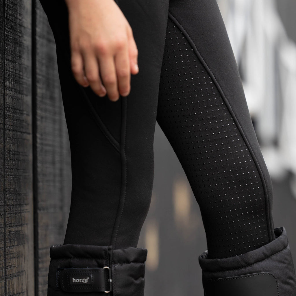 Horze Active Kids Silicone Full Seat Winter Tights image #3
