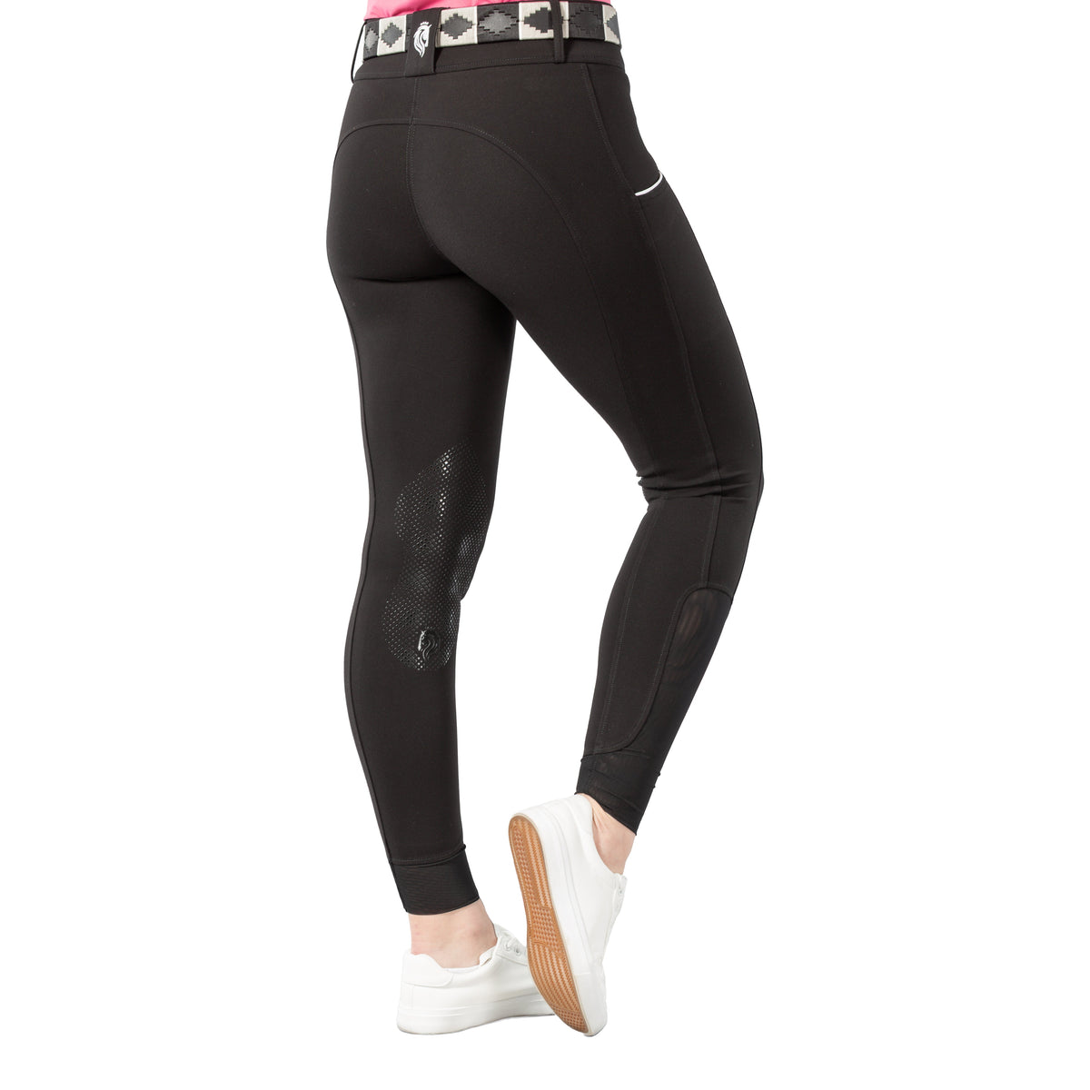 Equinavia Astrid Womens Pull On Knee Patch Breeches image #2