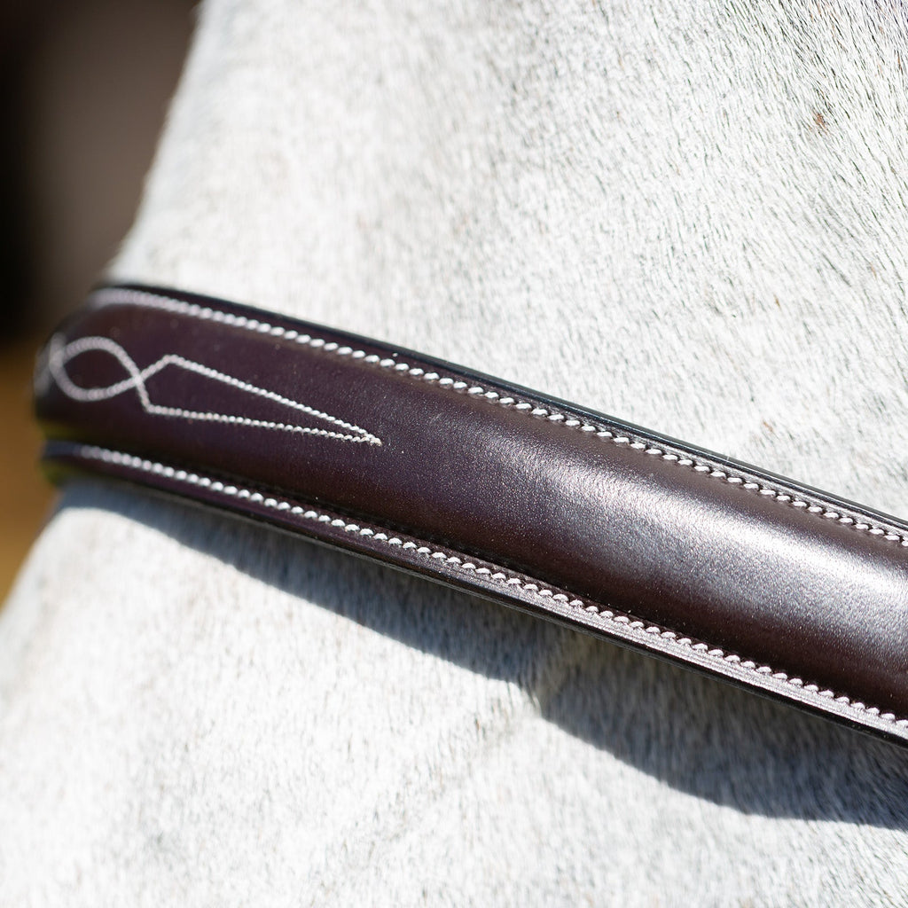 Equinavia Valkyrie Wide Noseband Hunter Bridle with Reins image #10