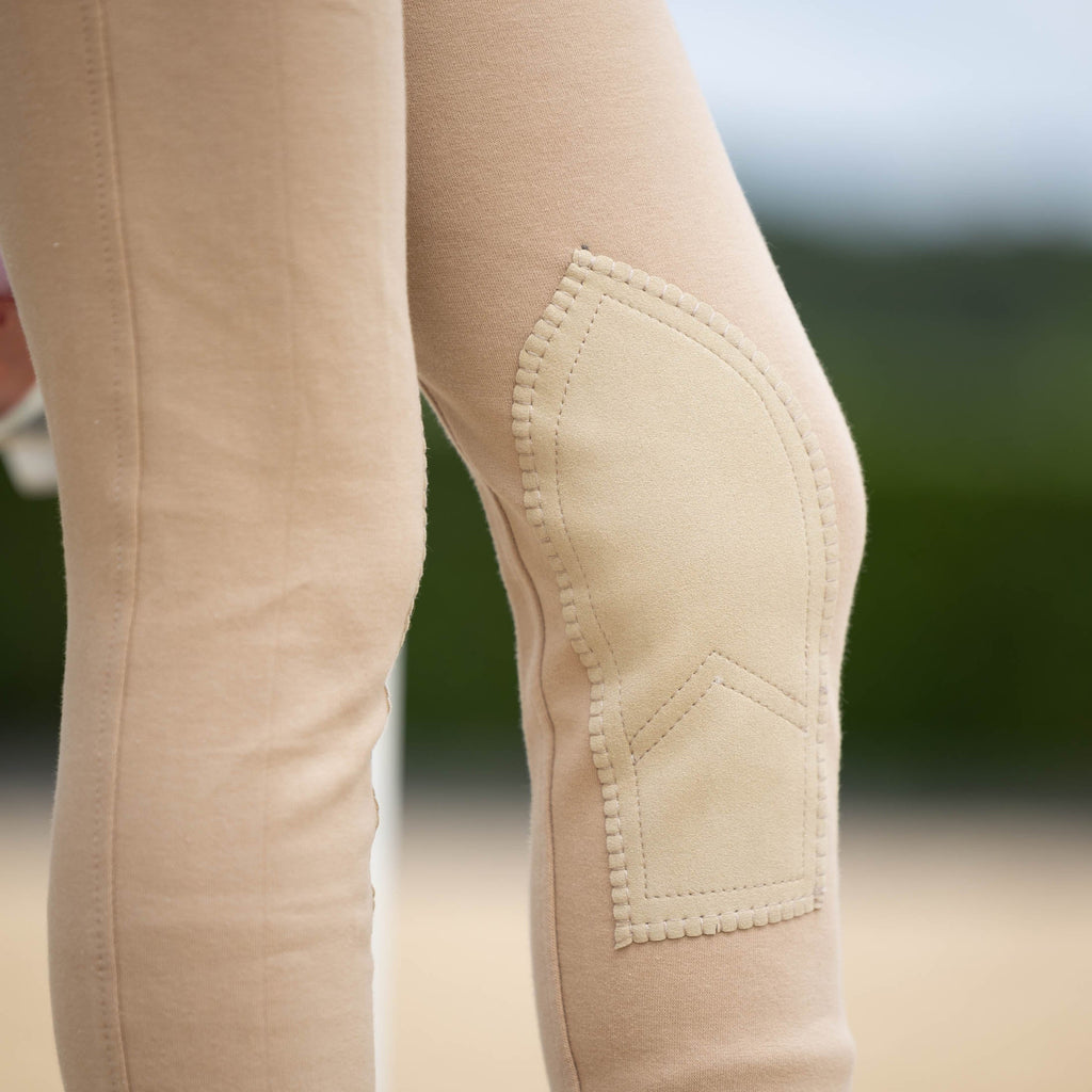 Horze Kids Nora Pull On Knee Patch Jodhpur Breeches image #5