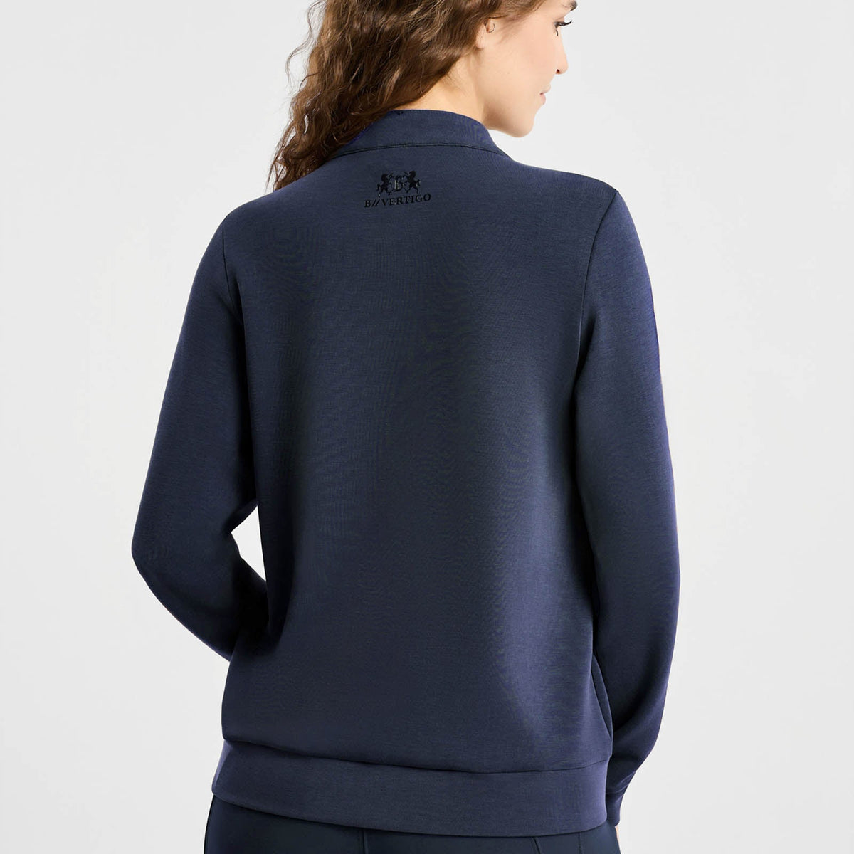 B Vertigo Kareina Womens Ultra Soft Half Zip Sweater image #4