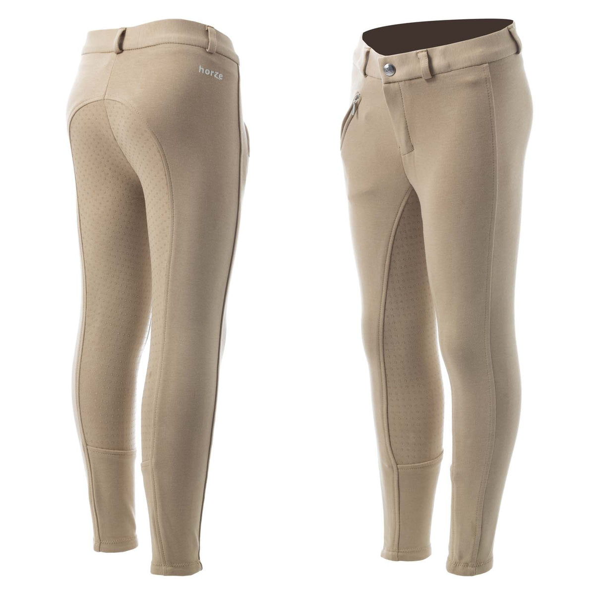 Horze Active Kids Silicone Full Seat Breeches image #1