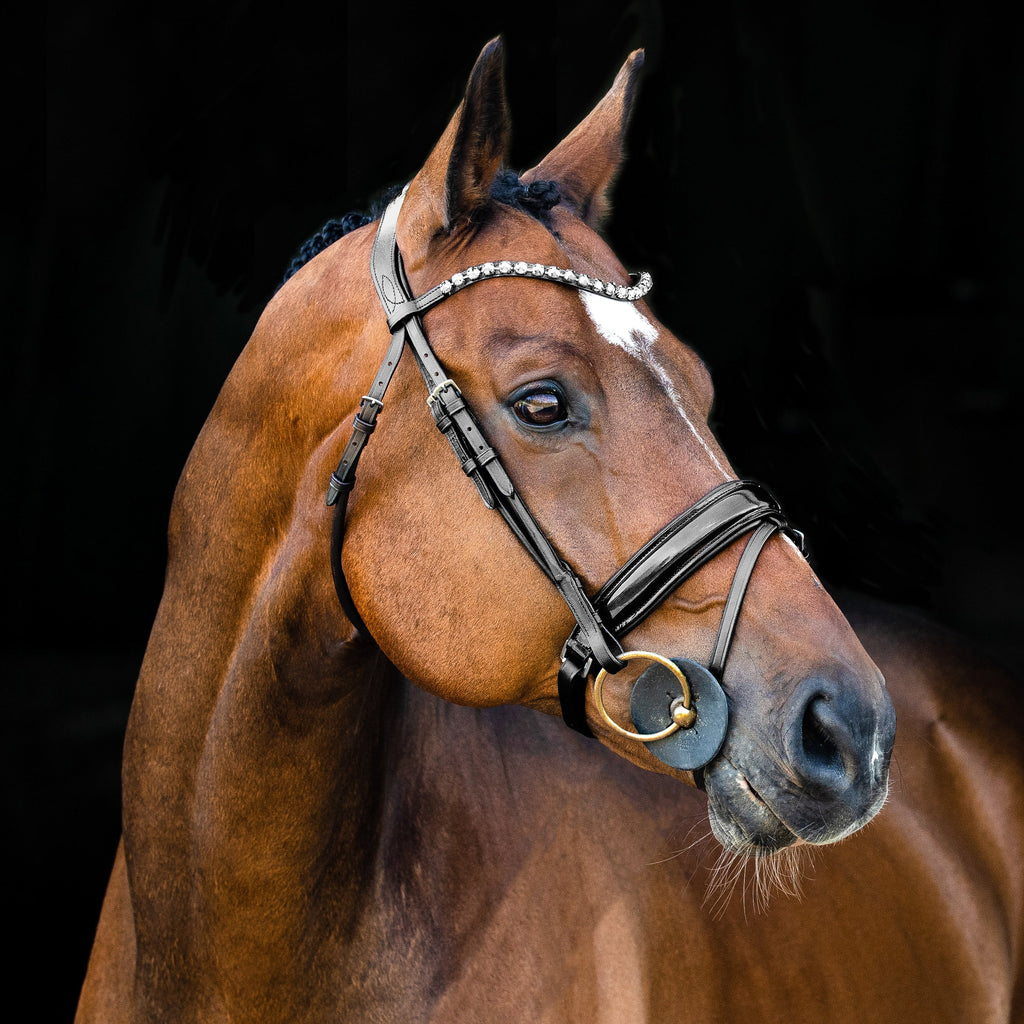 Horze Clermont Ergonomic Crystal Bridle image #2