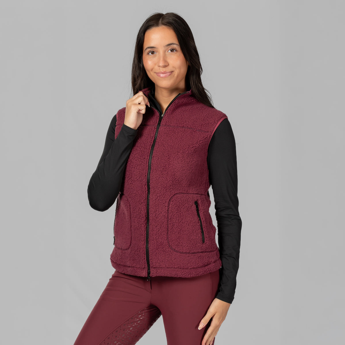 Equinavia Emma Womens Teddy Fleece Vest image #7