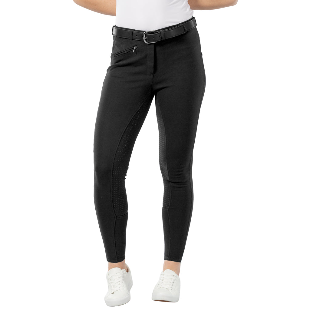 Horze Active Womens Silicone Full Seat Breeches image #3