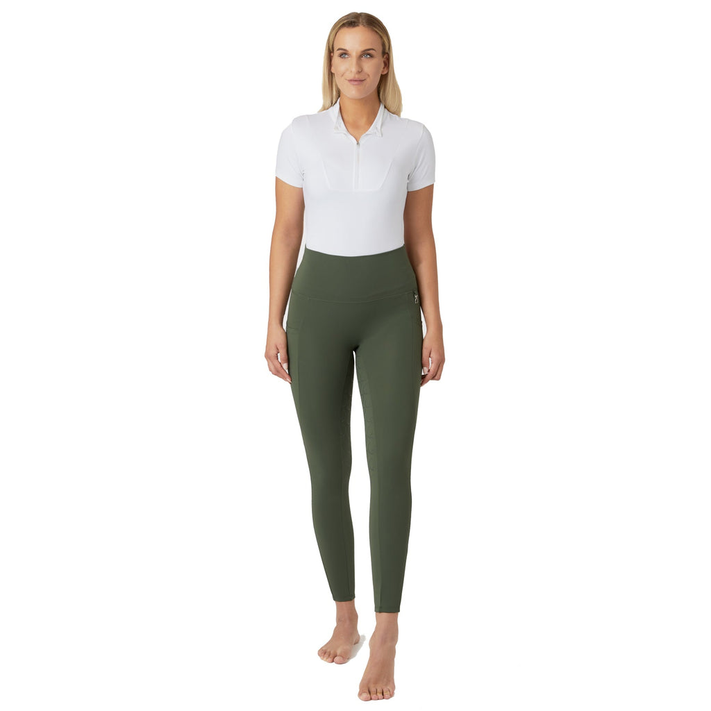 Horze Gillian Womens Silicone Full Seat Tights image #3