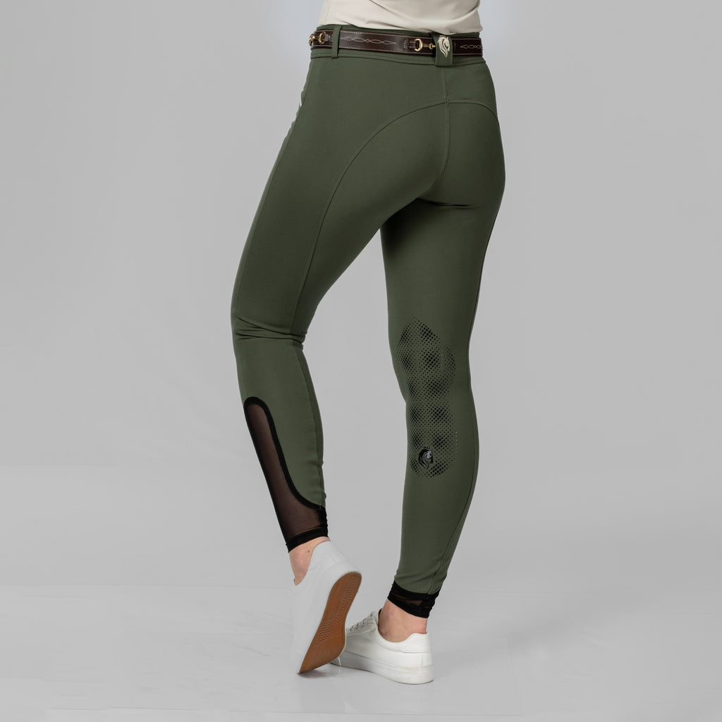 Equinavia Astrid Womens Silicone Knee Patch Breeches image #2